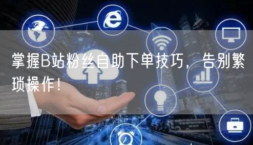 掌握B站粉丝自助下单技巧，告别繁琐操作！
