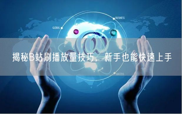 揭秘B站刷播放量技巧，新手也能快速上手