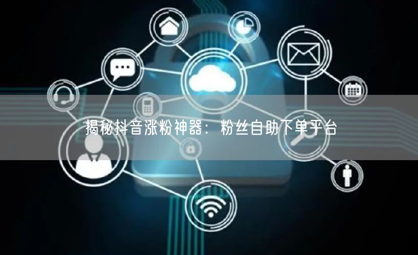 揭秘抖音涨粉神器：粉丝自助下单平台