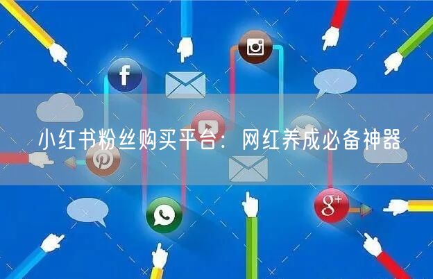 小红书粉丝购买平台：网红养成必备神器